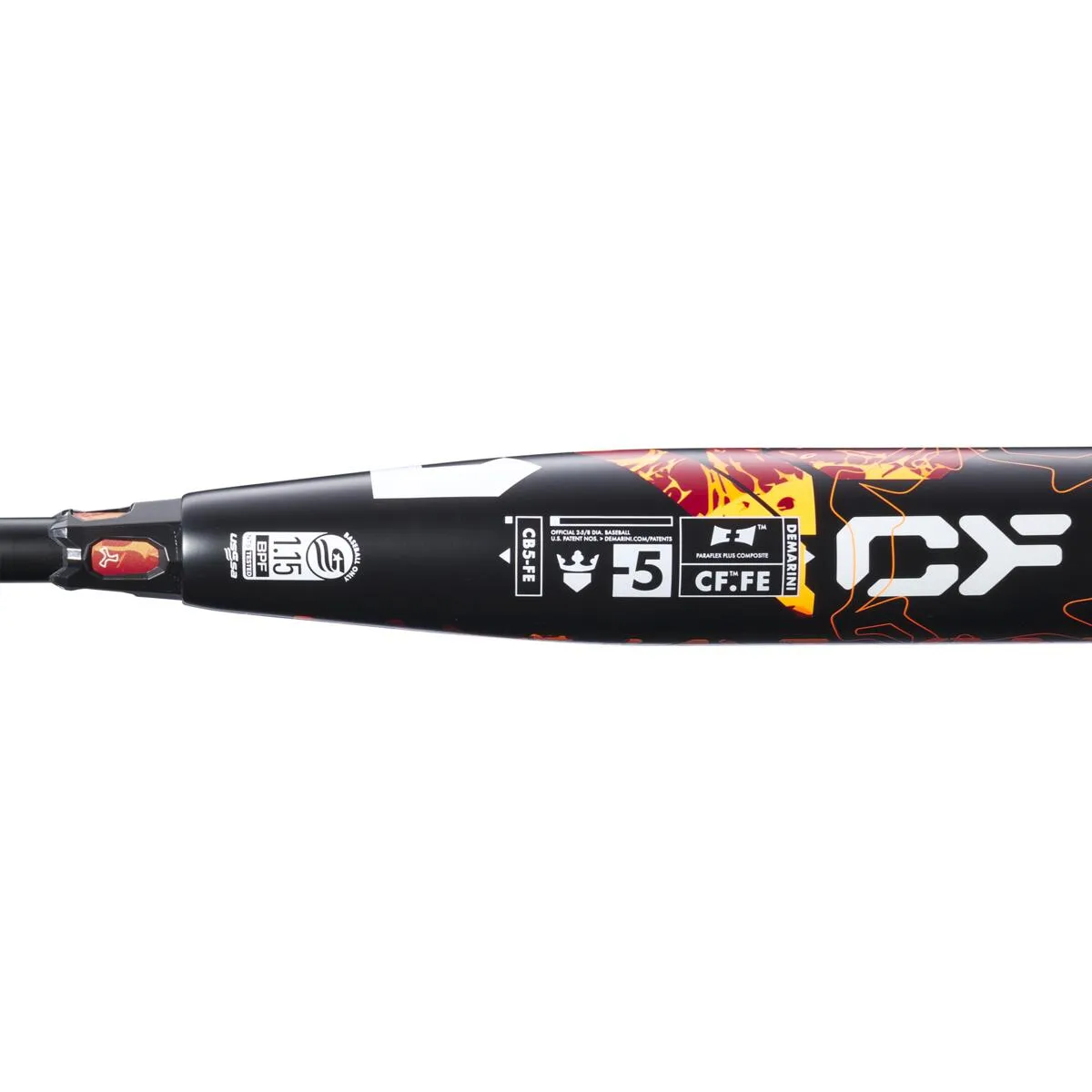 2022 DeMarini CF Mashup -5 (2 5/8) USSSA Baseball Bat: WTDXCB5-FE