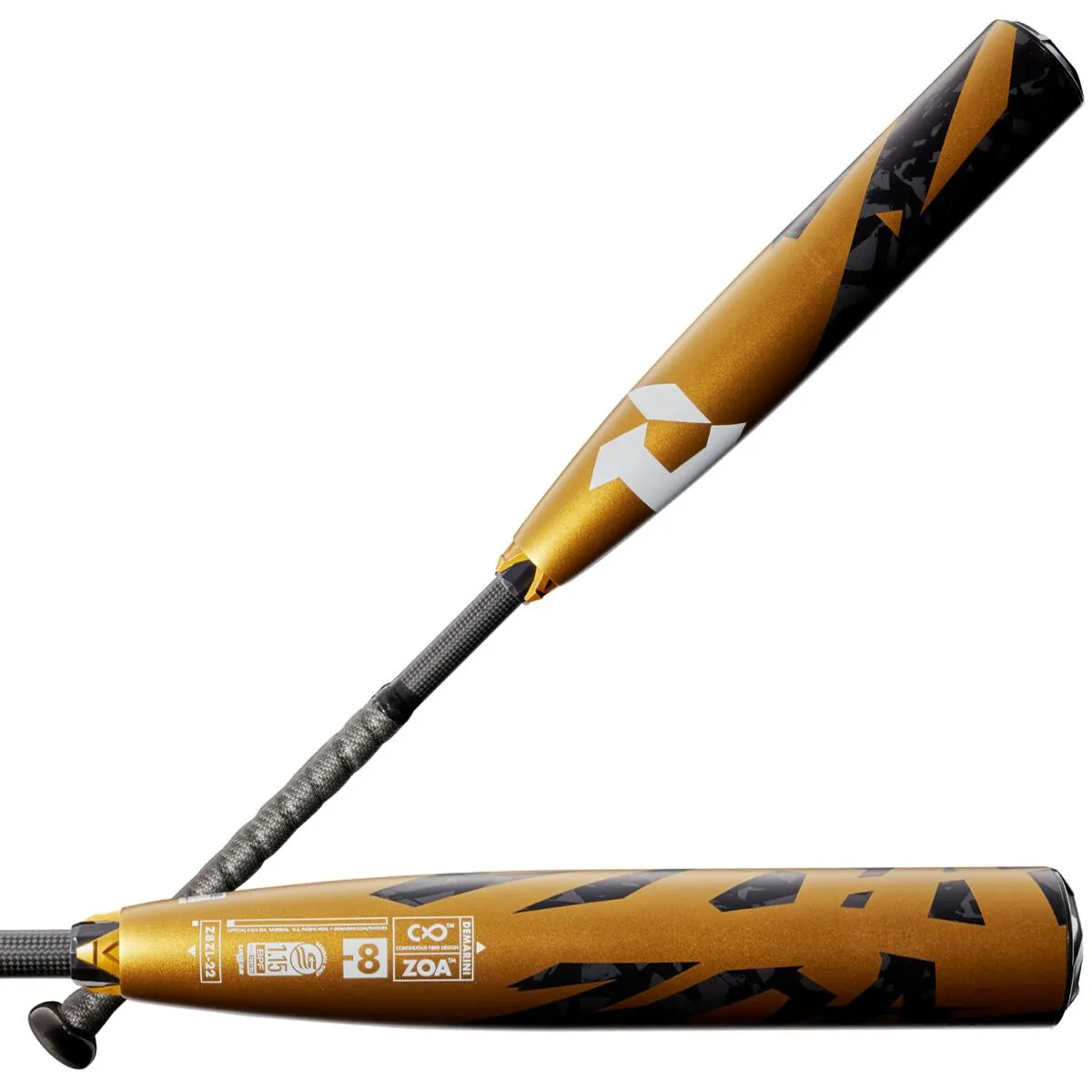 2022 DeMarini ZOA -8 (2 3/4) USSSA Baseball Bat: WTDXZ8Z22