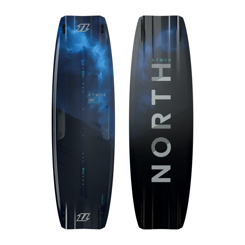 2023 North Atmos Carbon Kiteboard-Black