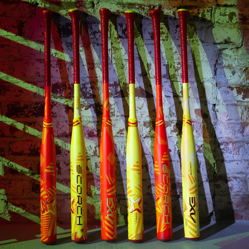 2024 AXE Scorch Balanced USA Slowpitch Softball Bat: L155M-FLR