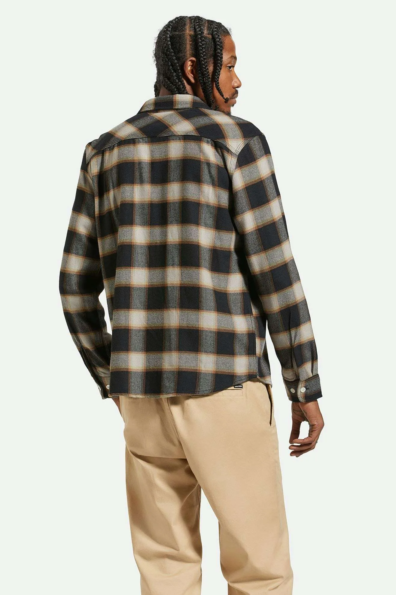 20th Anniversary Bowery L/S Flannel - Black/Cream