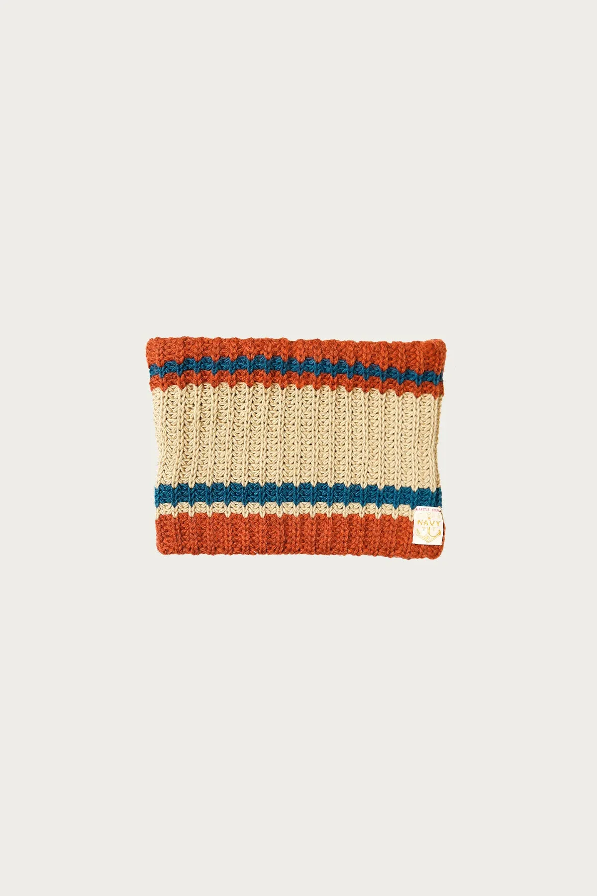 3G Wool Cable Snood - Orange