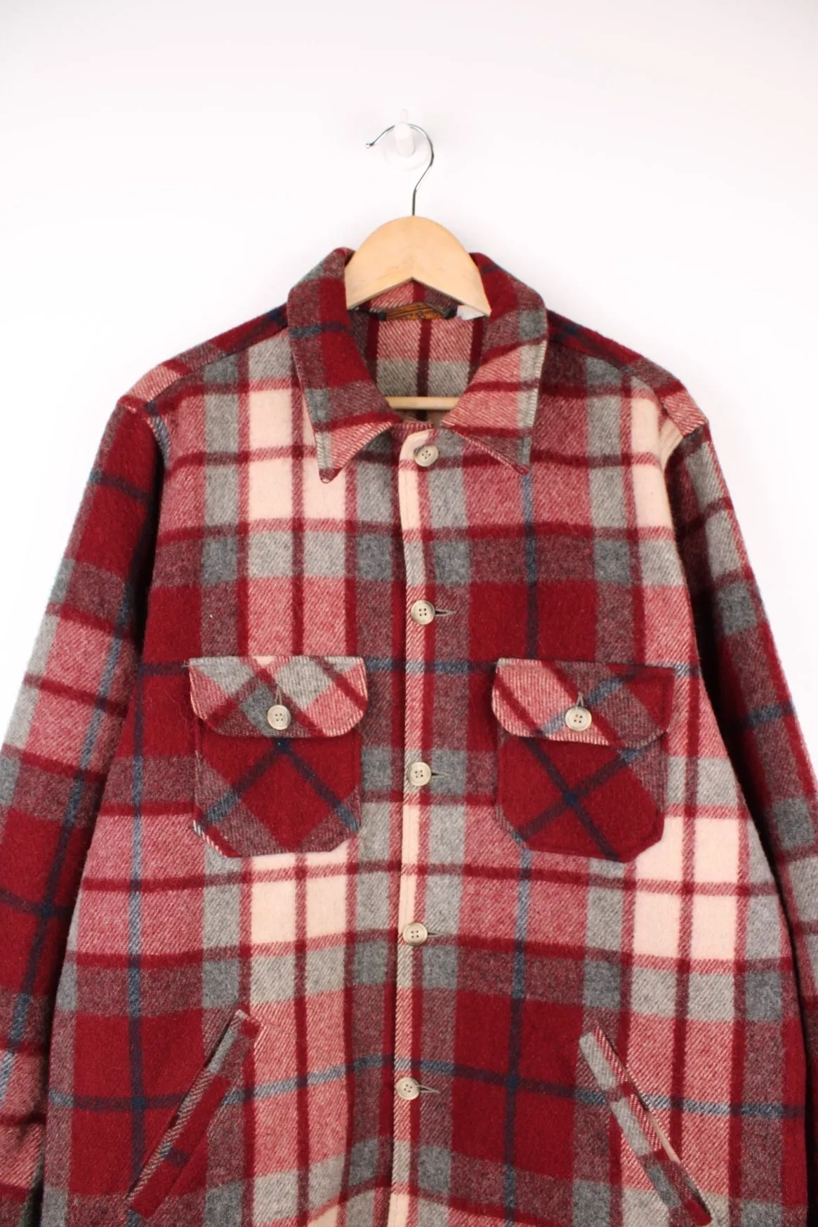 70's Eddie Bauer Plaid Flannel Jacket