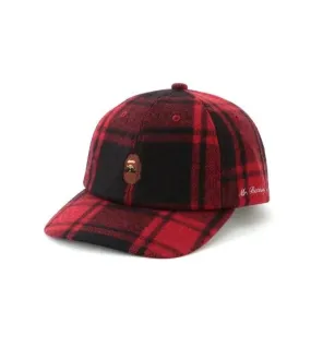 A BATHING APE FLANNEL CHECK CAP M