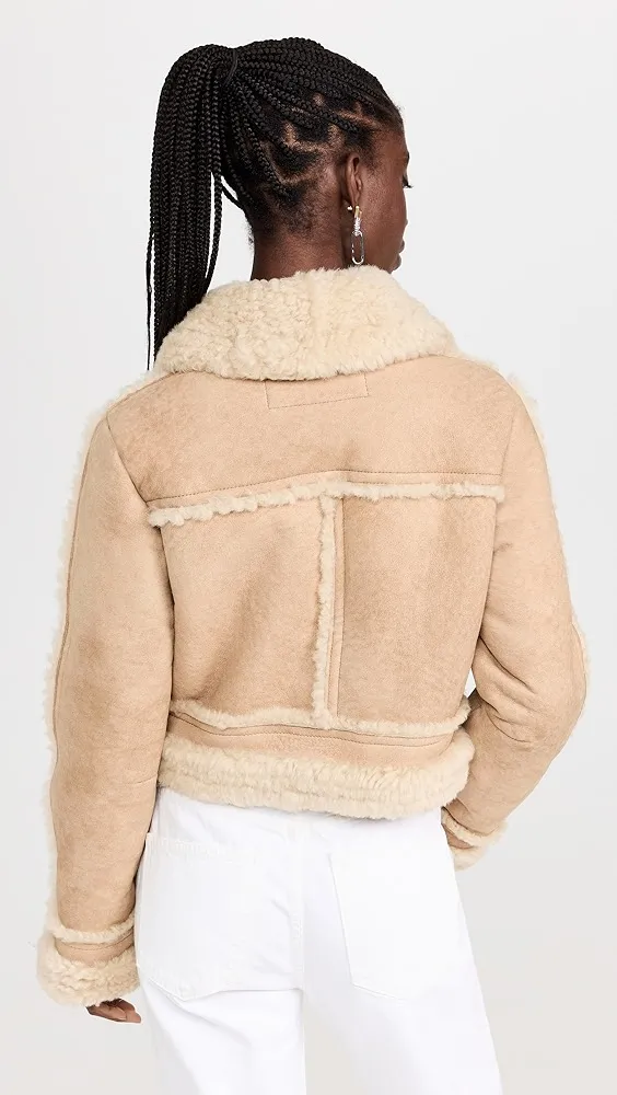 Acne Studios   Suede Bomber Jacket 