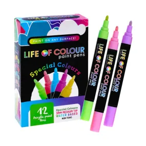 Acrylic Paint Pens, Special Colors