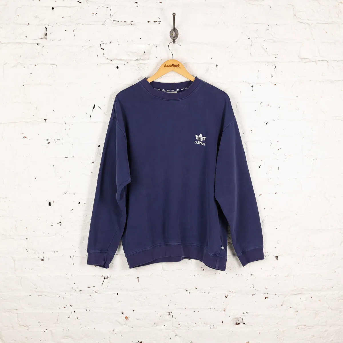 Adidas 90s Sweatshirt - Blue - XL