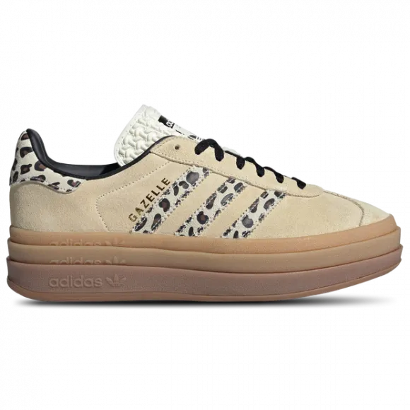 adidas Gazelle Bold Cream Black Leopard (Women's)