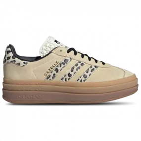 adidas Gazelle Bold Cream Black Leopard (Women's)