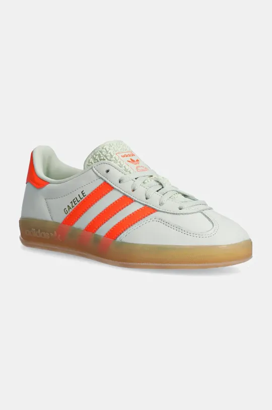 adidas Gazelle Indoor Linen Green Solar Orange IF6982