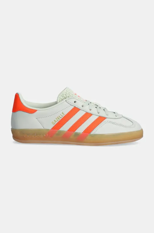 adidas Gazelle Indoor Linen Green Solar Orange IF6982