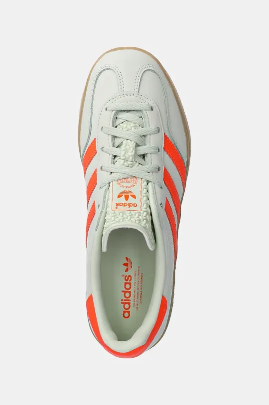 adidas Gazelle Indoor Linen Green Solar Orange IF6982