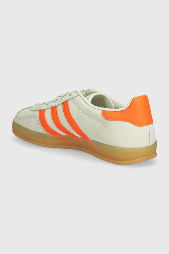 adidas Gazelle Indoor Linen Green Solar Orange IF6982