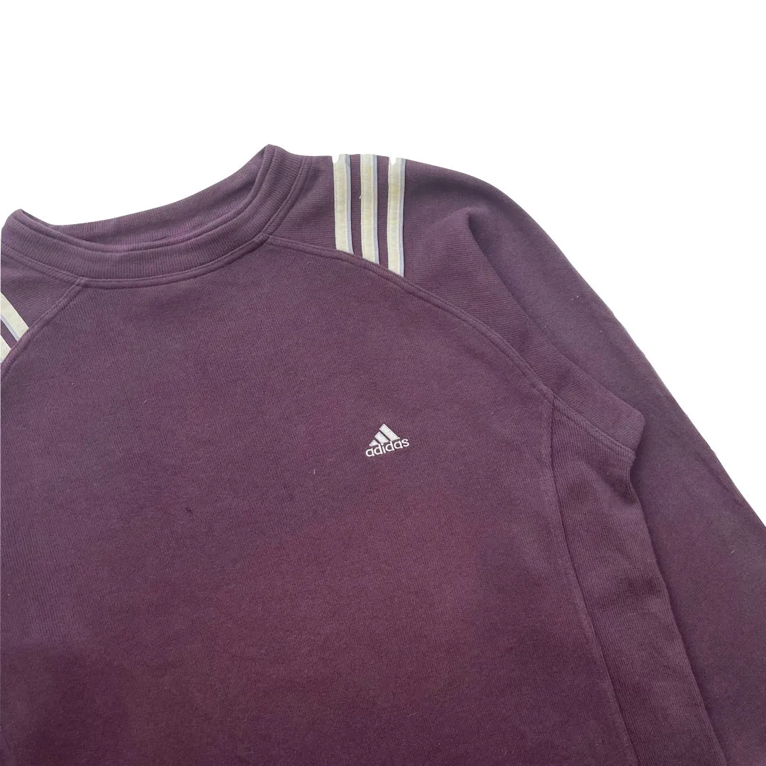 Adidas Maroon Red Sweatshirt