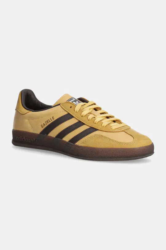 adidas Originals nubuck sneakers Gazelle Indoor yellow color IH4771