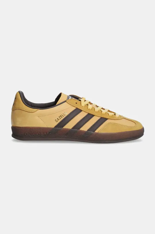 adidas Originals nubuck sneakers Gazelle Indoor yellow color IH4771