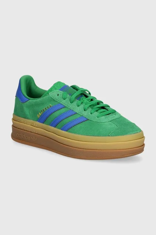 adidas Originals sneakers Gazelle Bold W green color IE1370