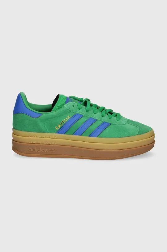 adidas Originals sneakers Gazelle Bold W green color IE1370