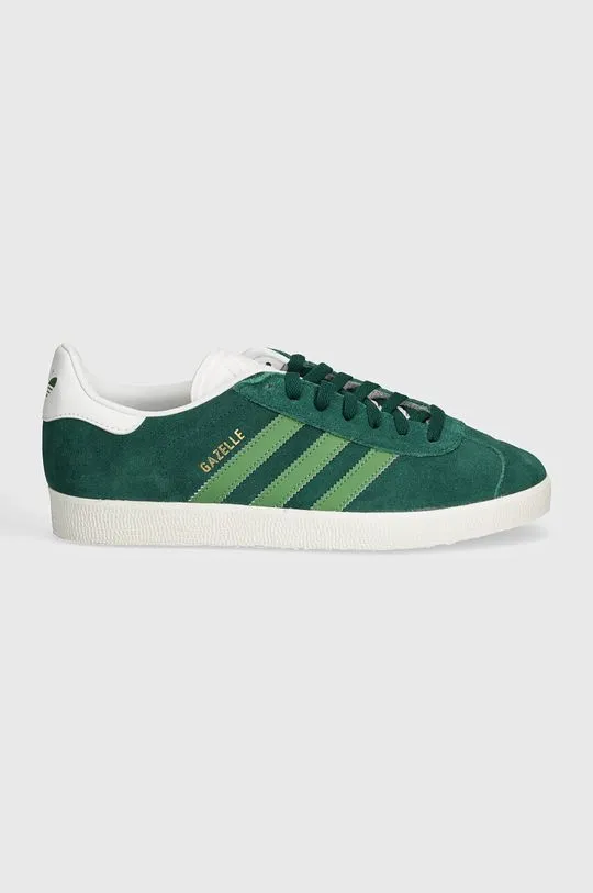 adidas Originals suede sneakers Gazelle 00s green color IG2096