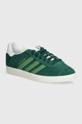 adidas Originals suede sneakers Gazelle 00s green color IG2096