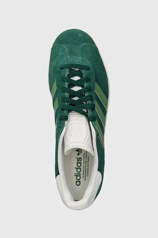 adidas Originals suede sneakers Gazelle 00s green color IG2096