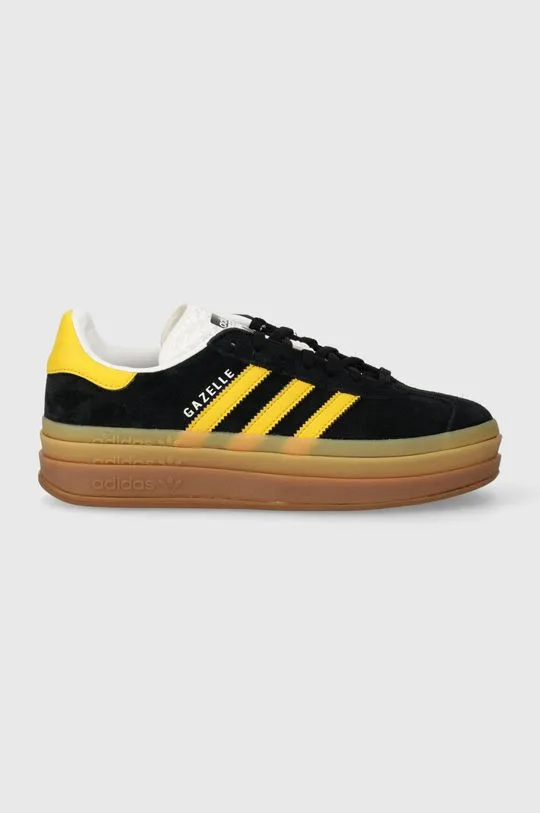 adidas Originals suede sneakers Gazelle Bold W black color IE0422