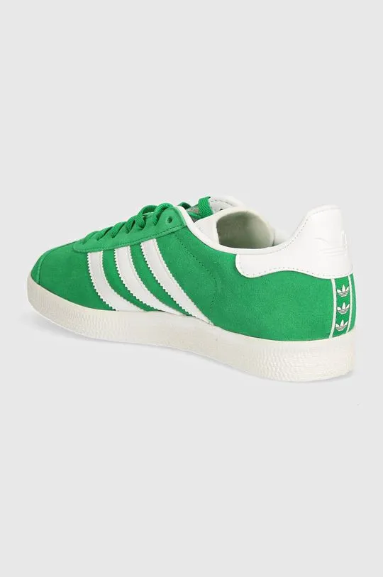 adidas Originals suede sneakers Gazelle green color IG2092