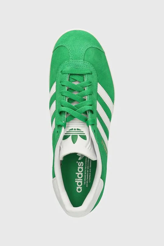 adidas Originals suede sneakers Gazelle green color IG2092