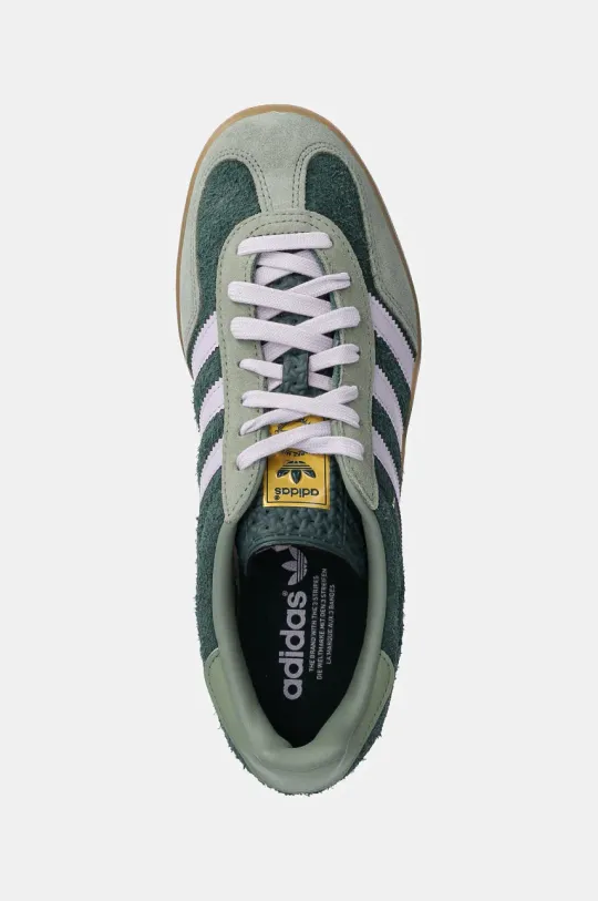 adidas Originals suede sneakers Gazelle Indoor green color JI0323