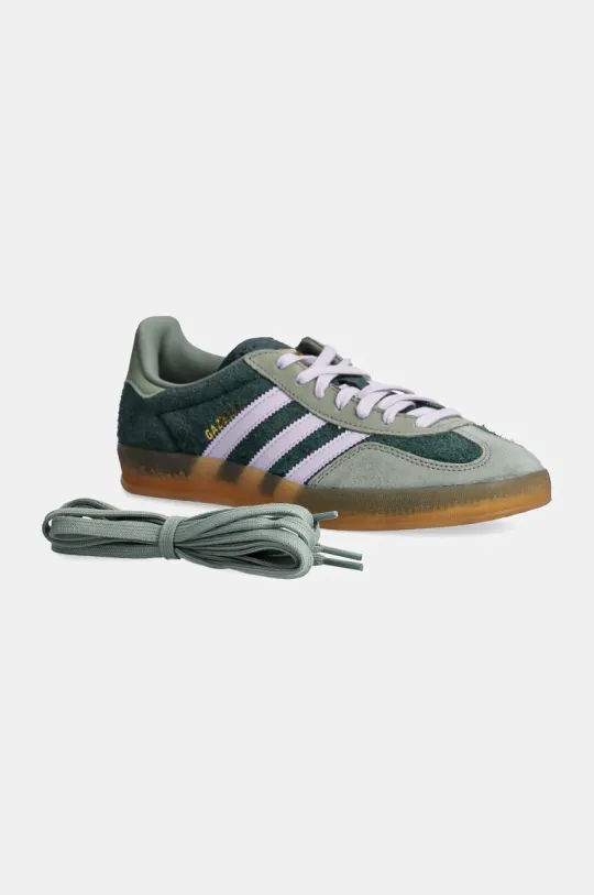 adidas Originals suede sneakers Gazelle Indoor green color JI0323