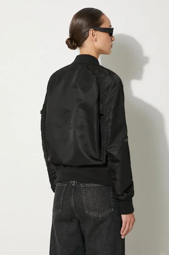 Alpha Industries bomber jacket MA-1 VF LW womenﾒs black color