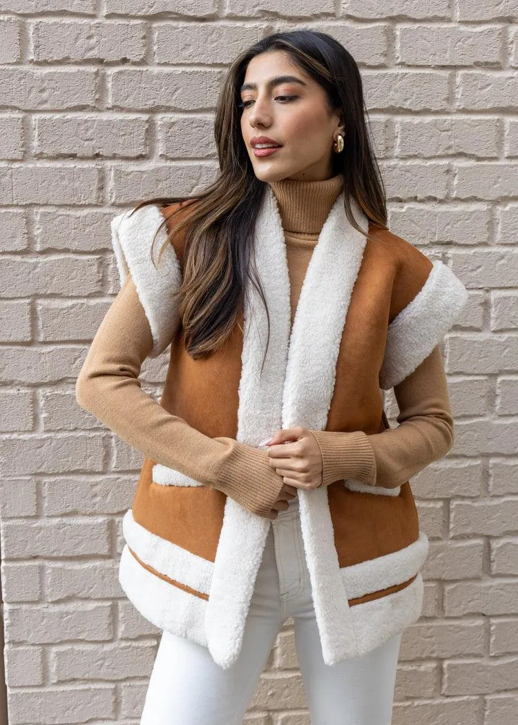 Alwyn Shearling Vest