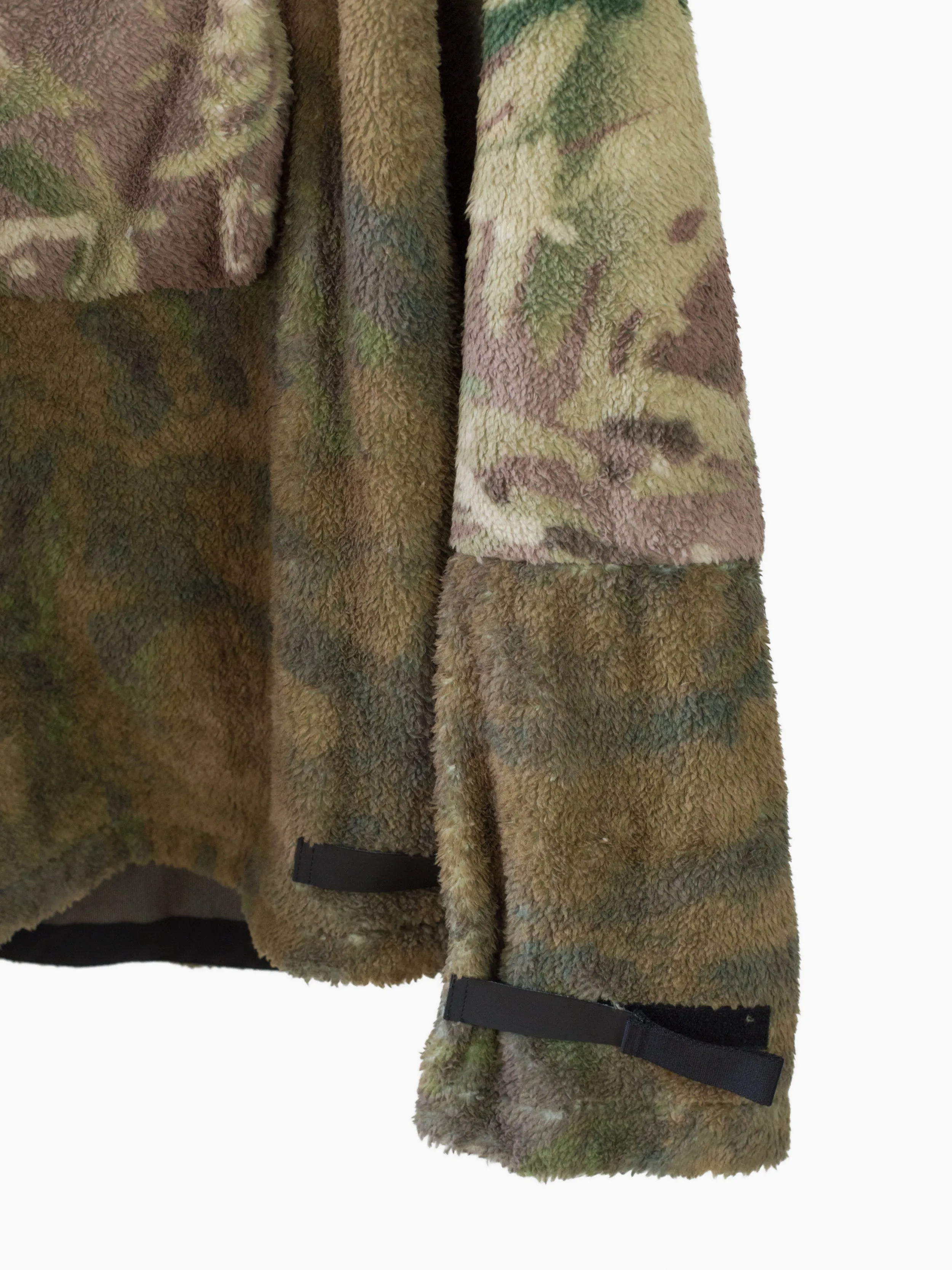 Alyx AW18 Mixed Camo Polar Fleece Anorak