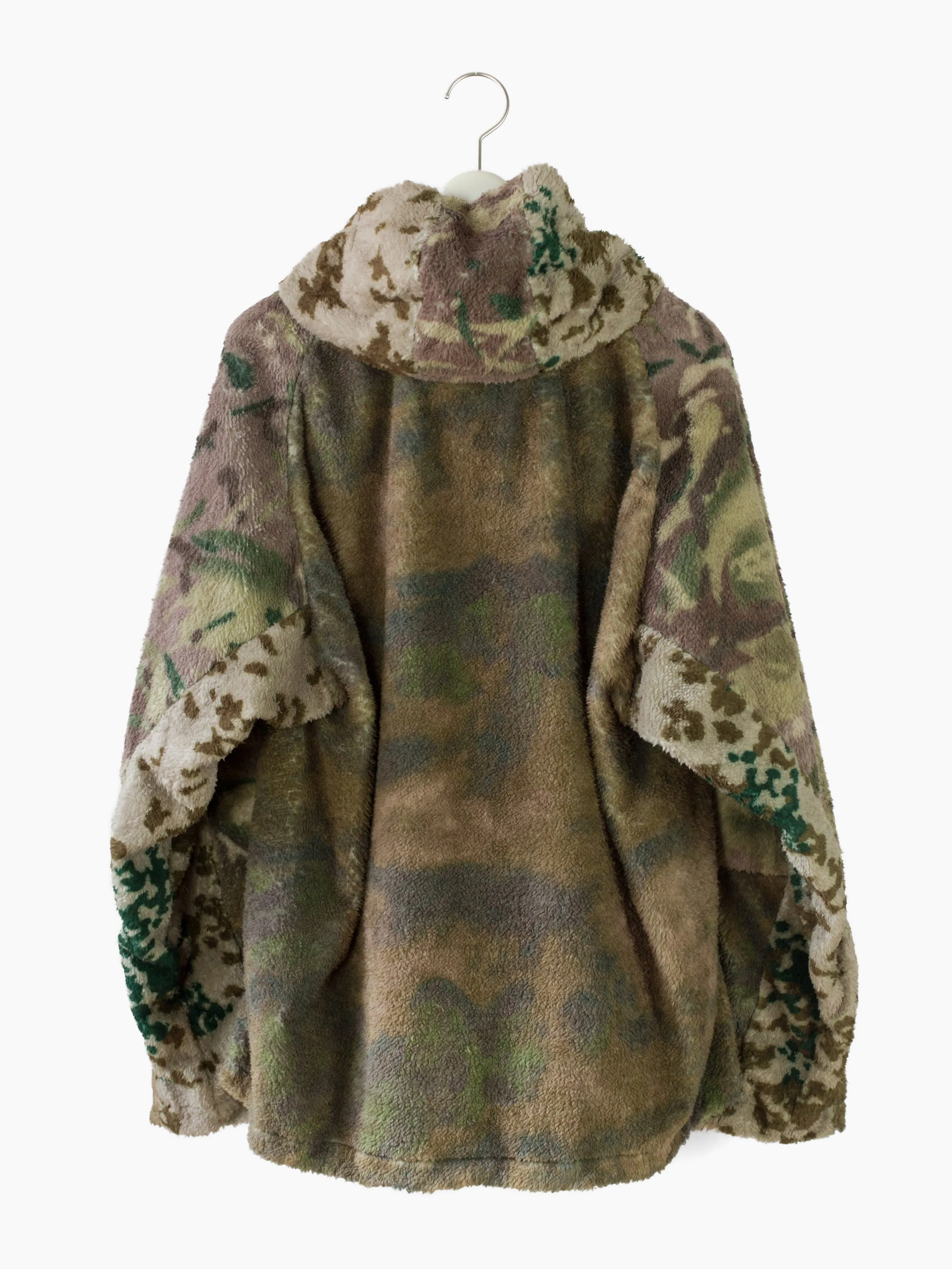 Alyx AW18 Mixed Camo Polar Fleece Anorak