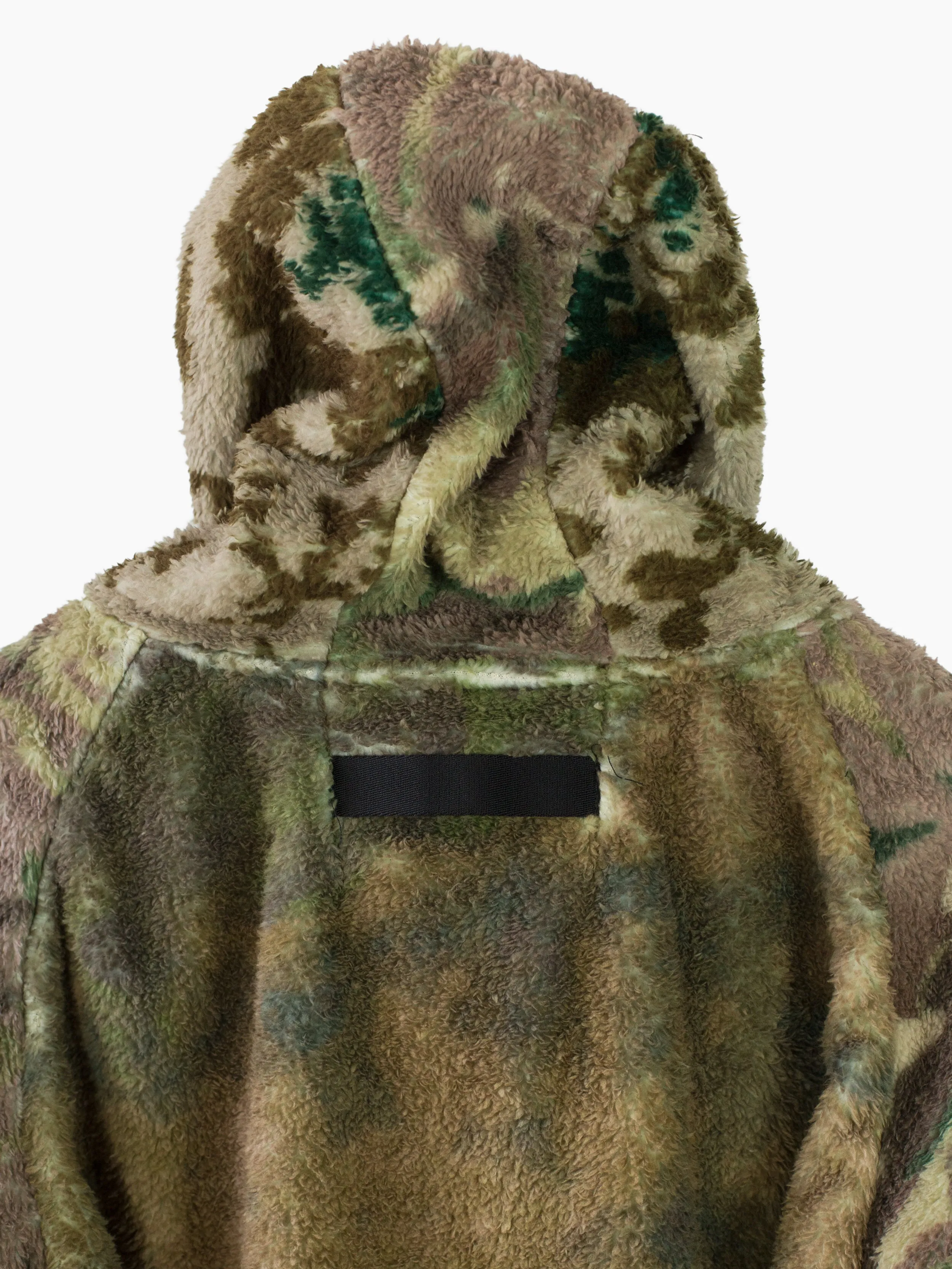 Alyx AW18 Mixed Camo Polar Fleece Anorak