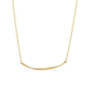 Arvo Mobius Bar Necklace - Gold by Arvo