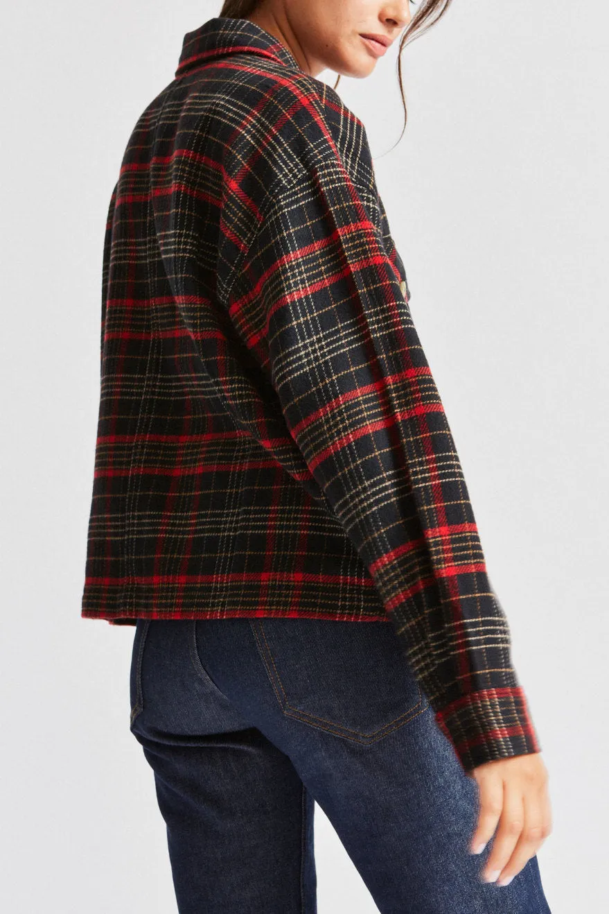 Astoria L/S Flannel - Black