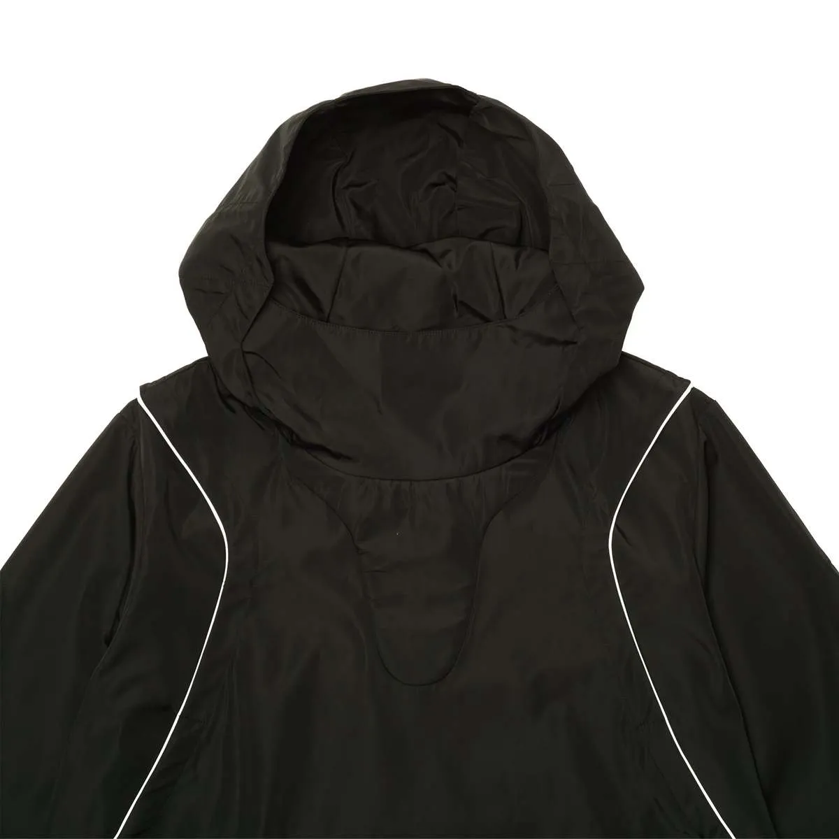 BACK VENT ANORAK - BLACK