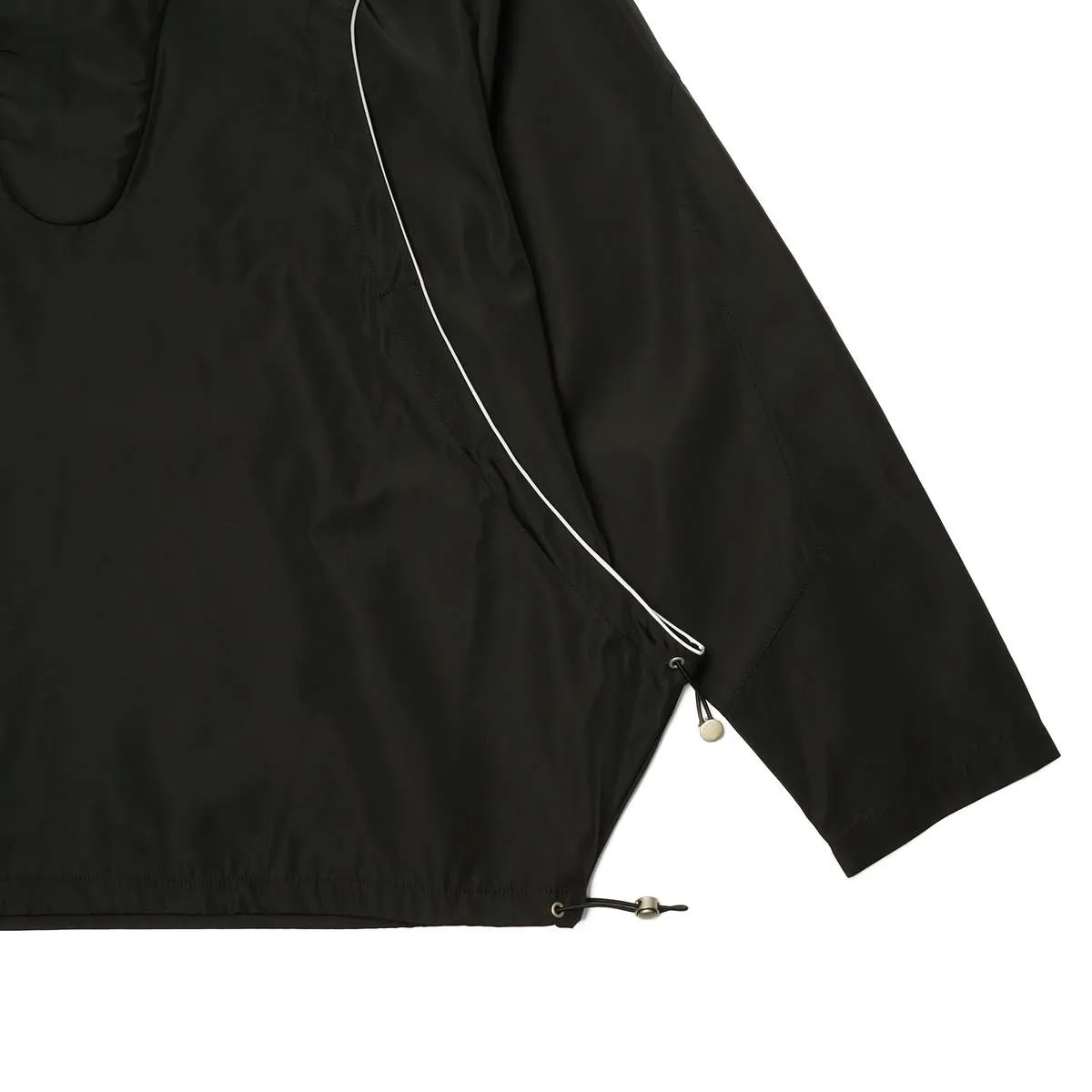 BACK VENT ANORAK - BLACK