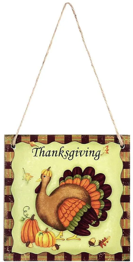 Beautiful Thanksgiving Door Hanger Wall Decorations Party Accessory