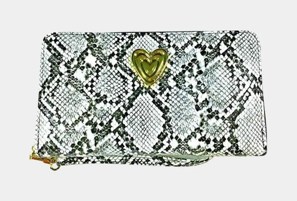 Betsey Johnson Boxed Zip Around Wristlet Wallet Sn | RE:LUV