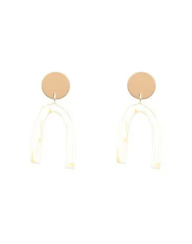 Bianca Mavrick Women Earrings Ivory -- --