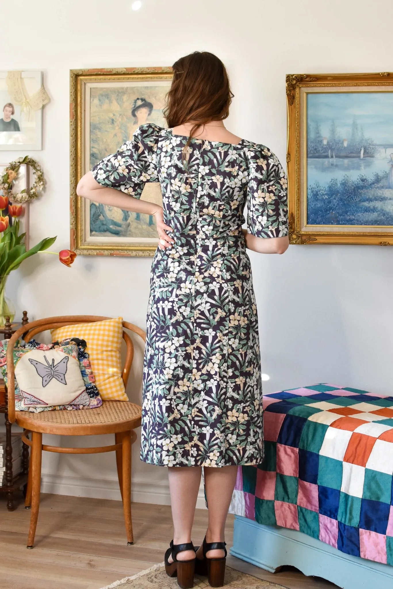 Birds of North America Maybird Dress - Honeysuckle (Online Exclusive)