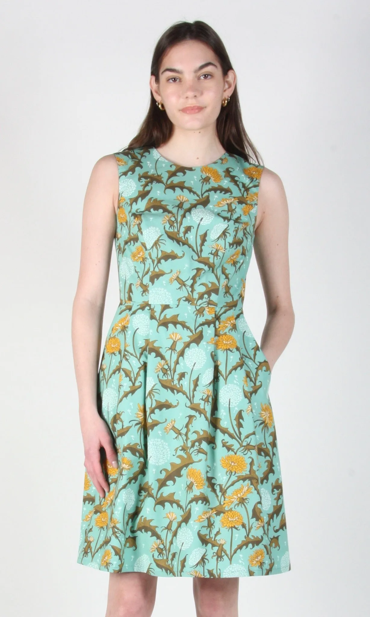 Birds of North America Peafowl Dress - Pissenlit (Online Exclusive)