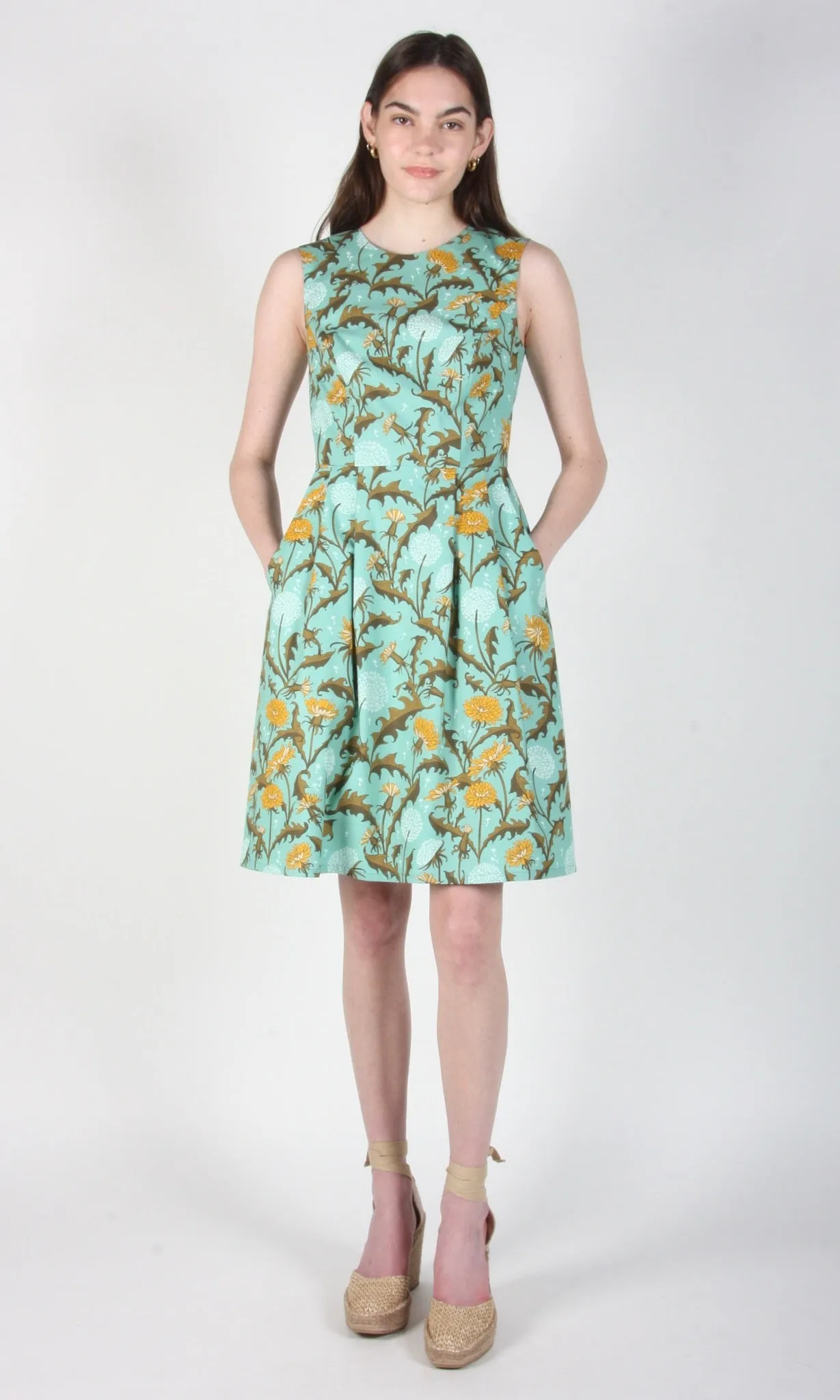 Birds of North America Peafowl Dress - Pissenlit (Online Exclusive)