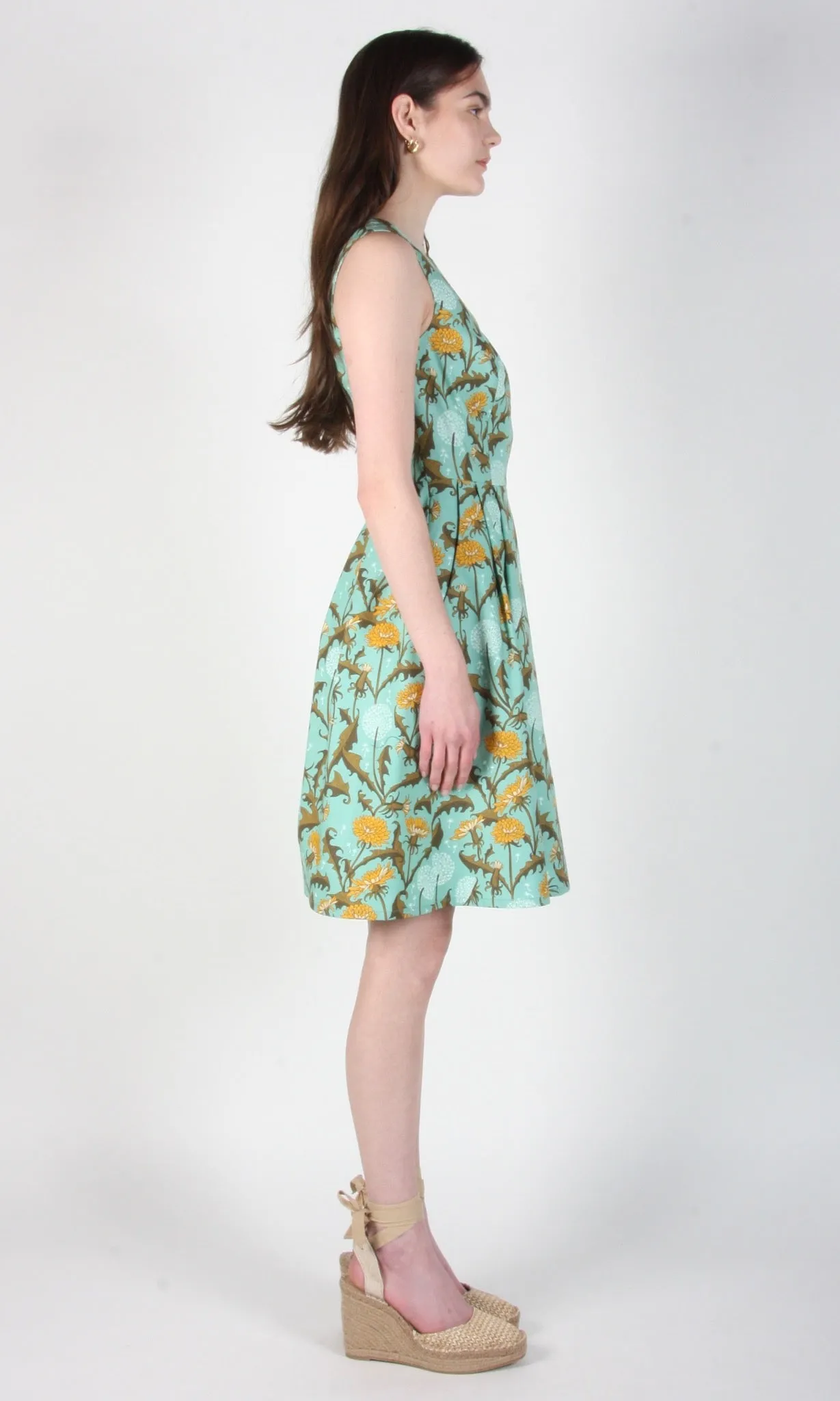 Birds of North America Peafowl Dress - Pissenlit (Online Exclusive)