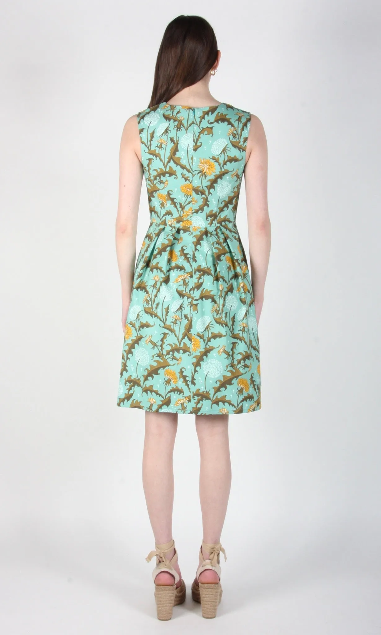 Birds of North America Peafowl Dress - Pissenlit (Online Exclusive)