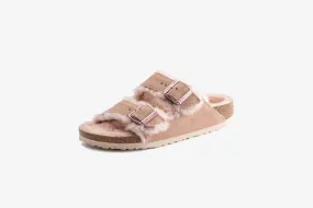 Birkenstock Arizona Shearling W - Light Rose (Narrow Fit)