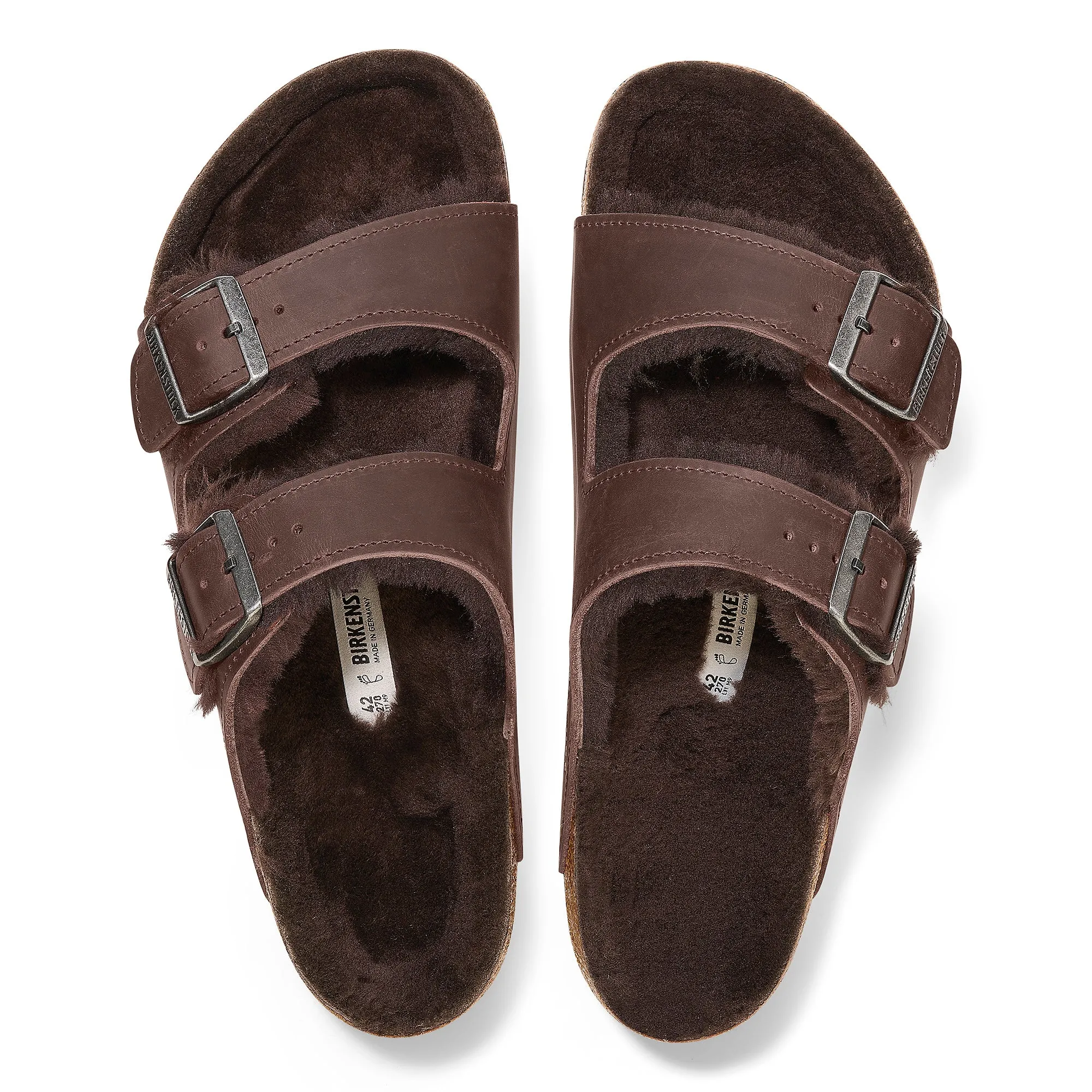 Birkenstock Limited Edition Arizona habana oiled leather/habana shearling