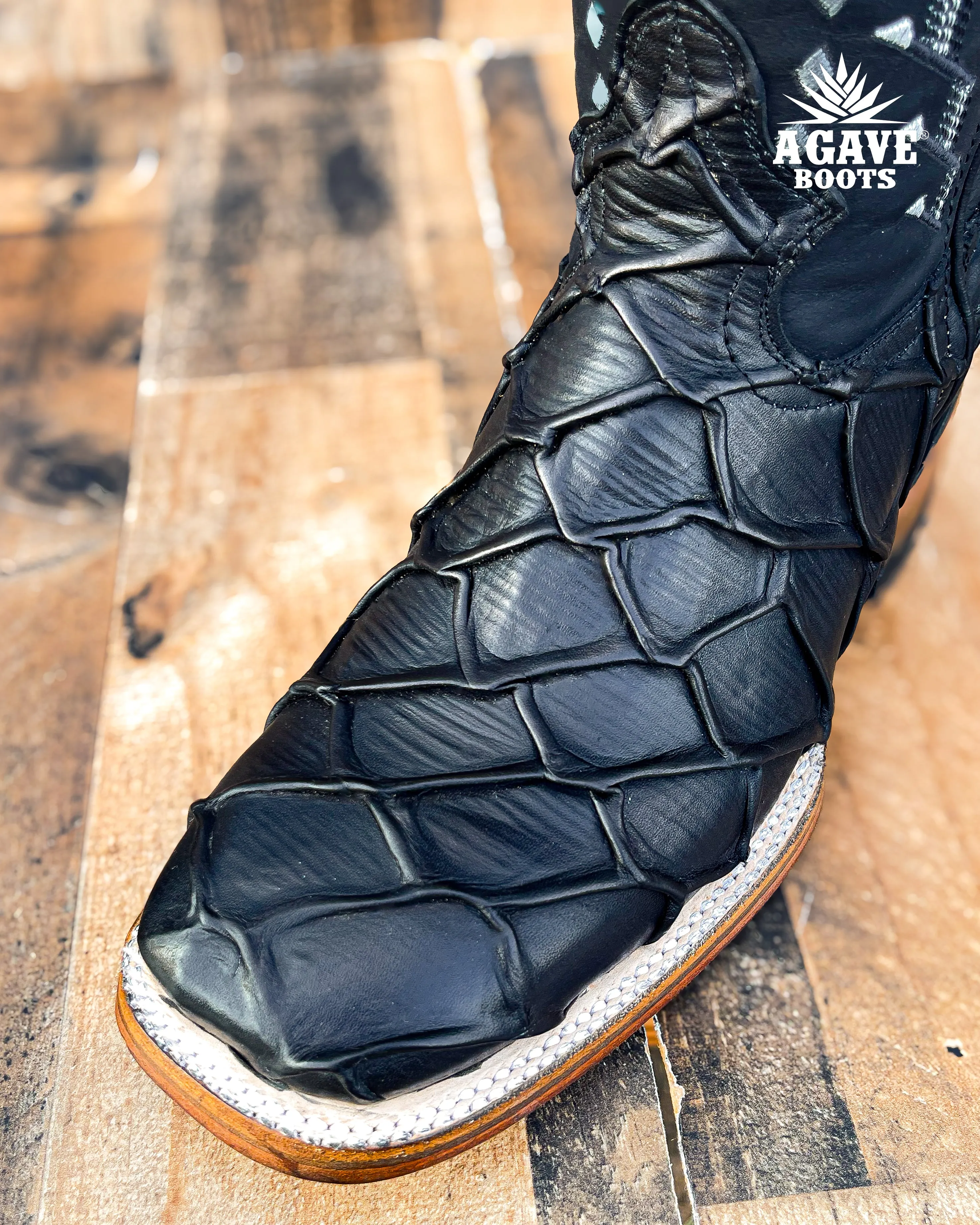 BLACK BASS | MEN SQUARE TOE WESTERN COWBOY BOOTS